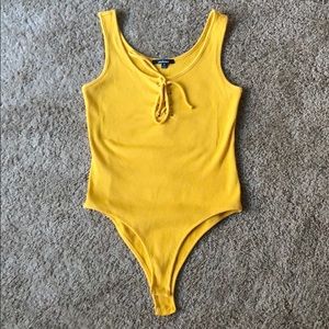 Yellow Bodysuit